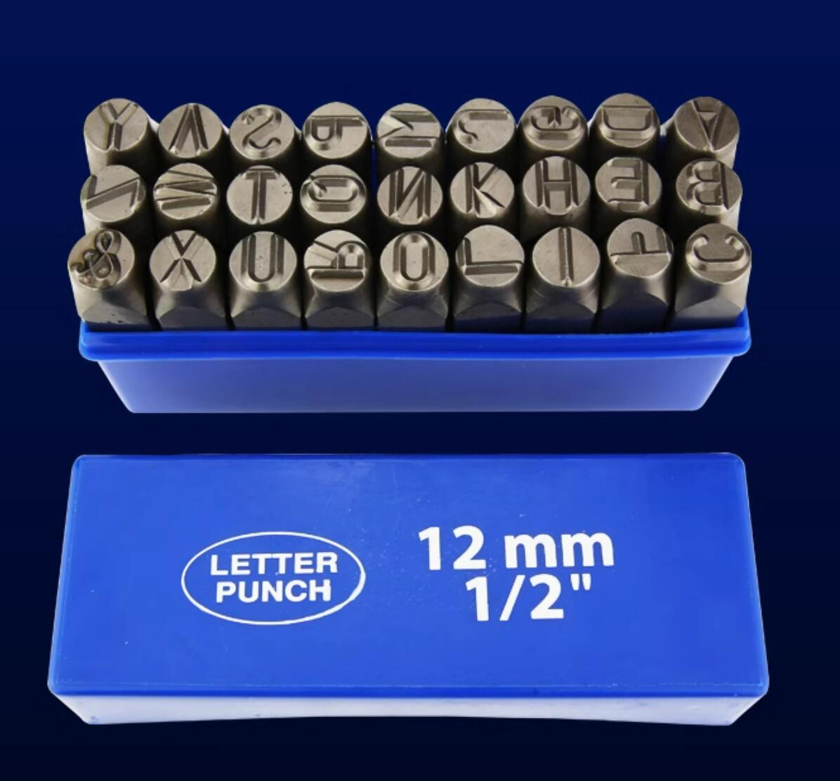 Leather Stamp Set - 스틸 다이 금속 스탬핑 키트 펀치