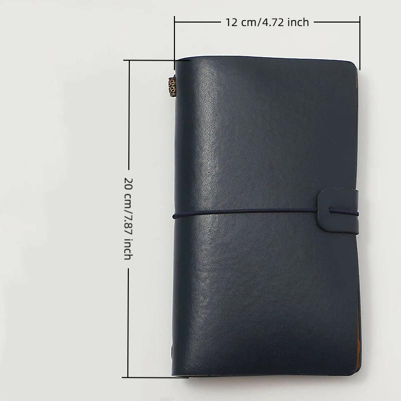 Leatherwork Journal - PU 가죽 빈티지 리필형 노트 소프트