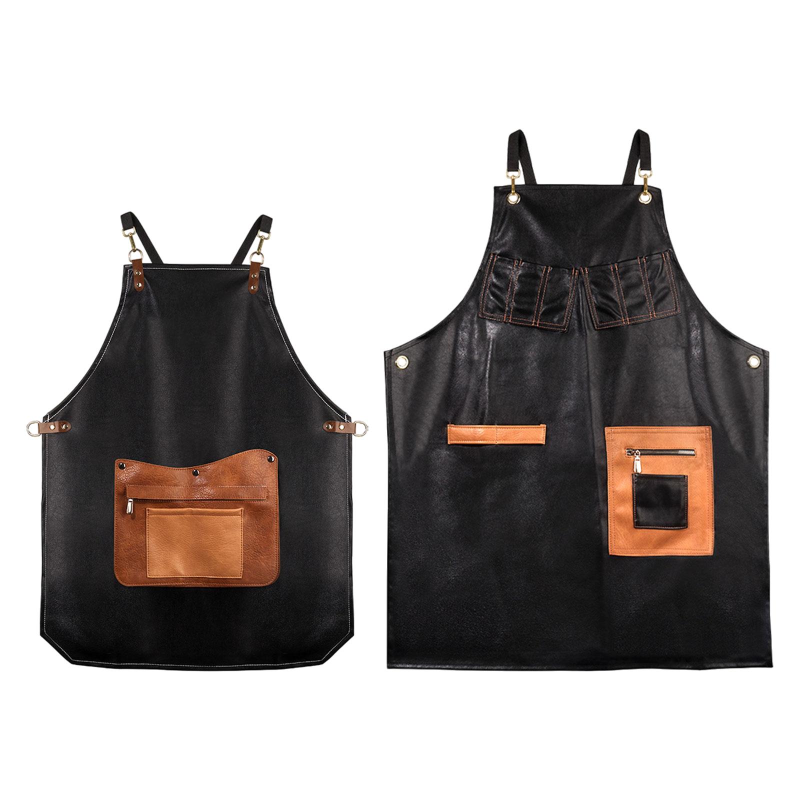 PU 가죽 앞치마 커피숍 웨이터 앞치마 작업장 레스토랑 - Leatherwork Apron 리뷰 및 가격