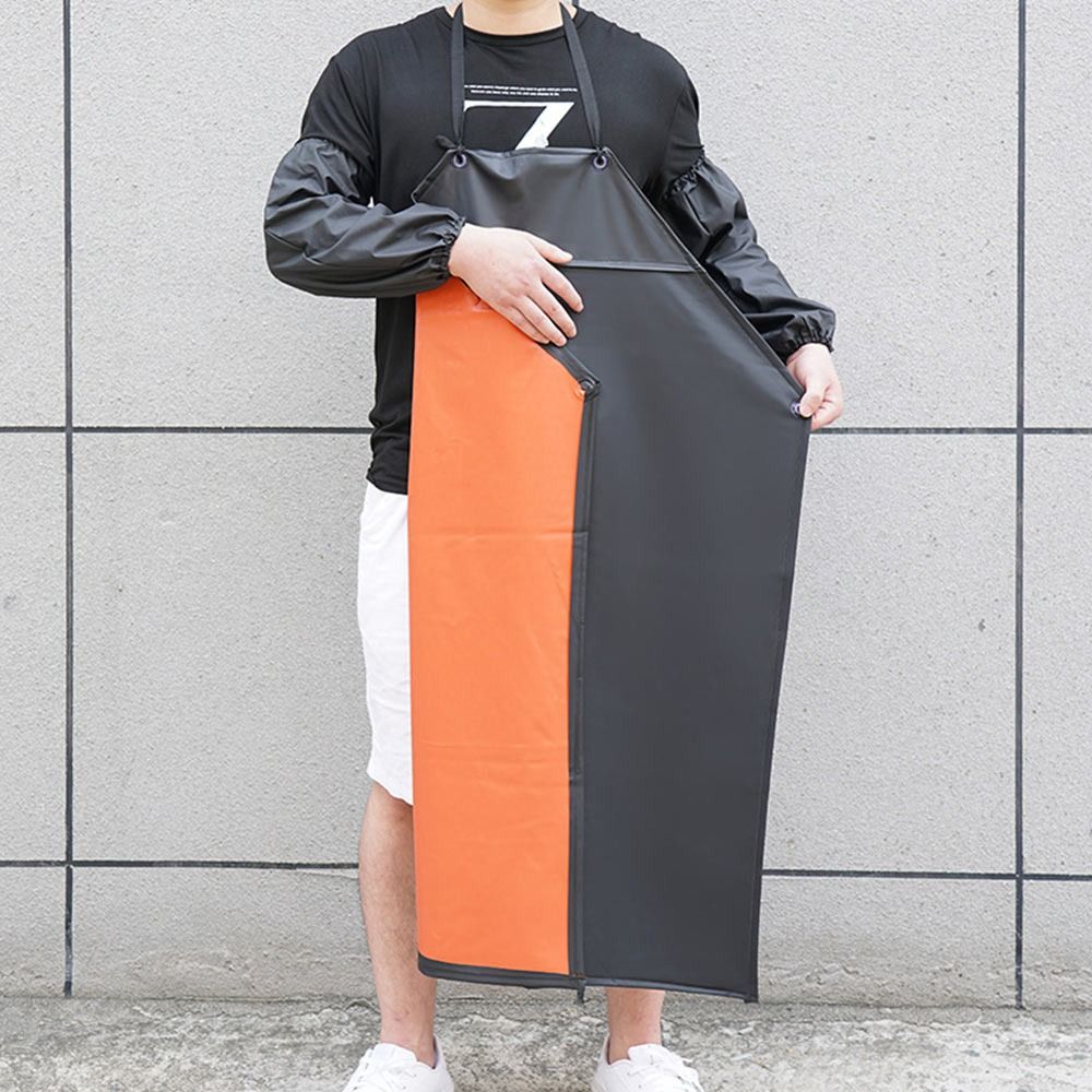 부드러운 PU 가죽 주방 앞치마 블랙 그린 오일프루프  - Leatherwork Apron 리뷰 및 가격