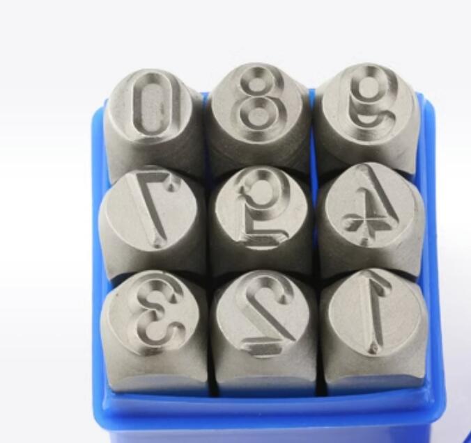 스틸 다이 금속 스탬핑 키트 펀치 도구 번호 문자 알파 - Leather Stamp Set 리뷰 및 가격
