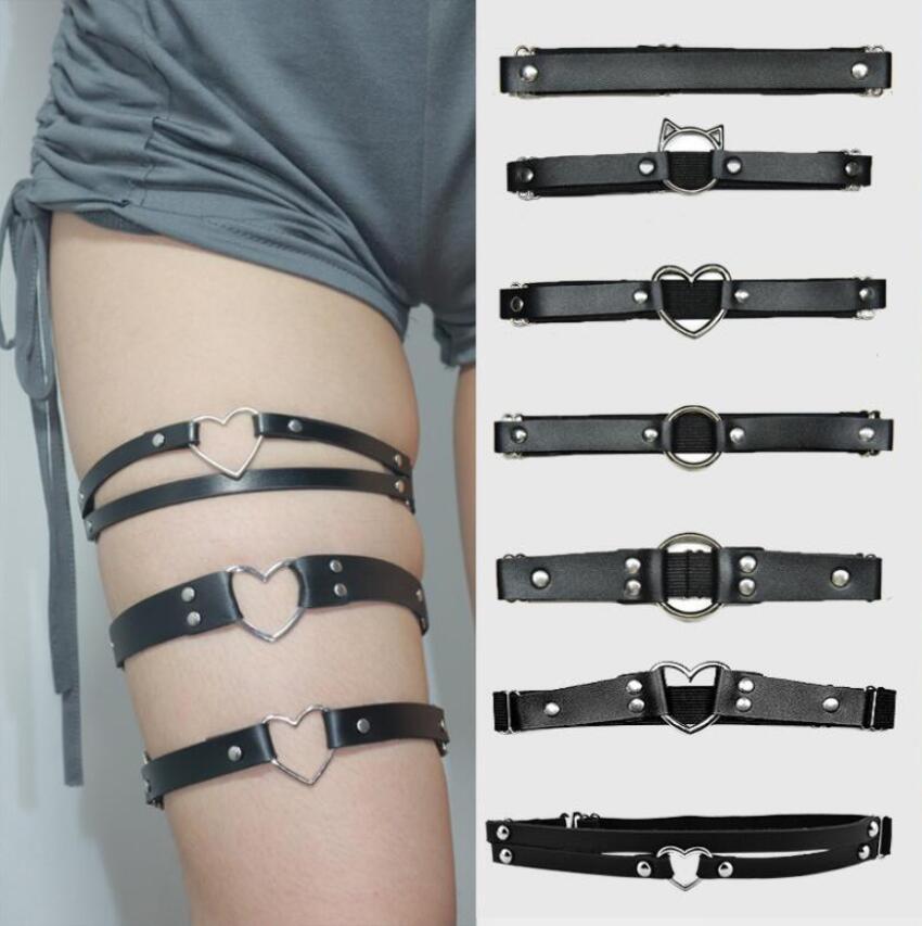 최신 여성 섹시한 탄력 하네스 하트 패션 속박 고스 장 - Leather Work Harness 리뷰 및 가격