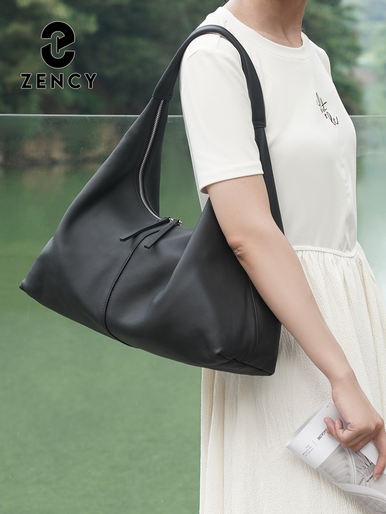젠시 대용량 토트백 정품 가죽 호보백 여성 핸드백 숄더 - Leather Work Bag Women 리뷰 및 가격