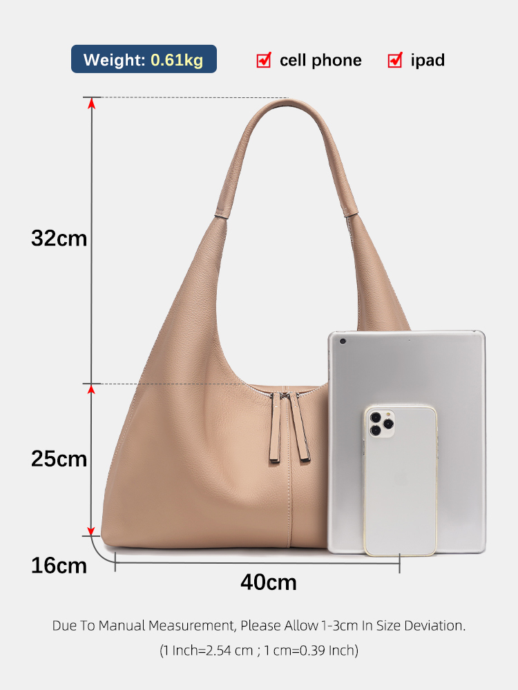 젠시 대용량 토트백 정품 가죽 호보백 여성 핸드백 숄더 - Leather Work Bag Women 리뷰 및 가격