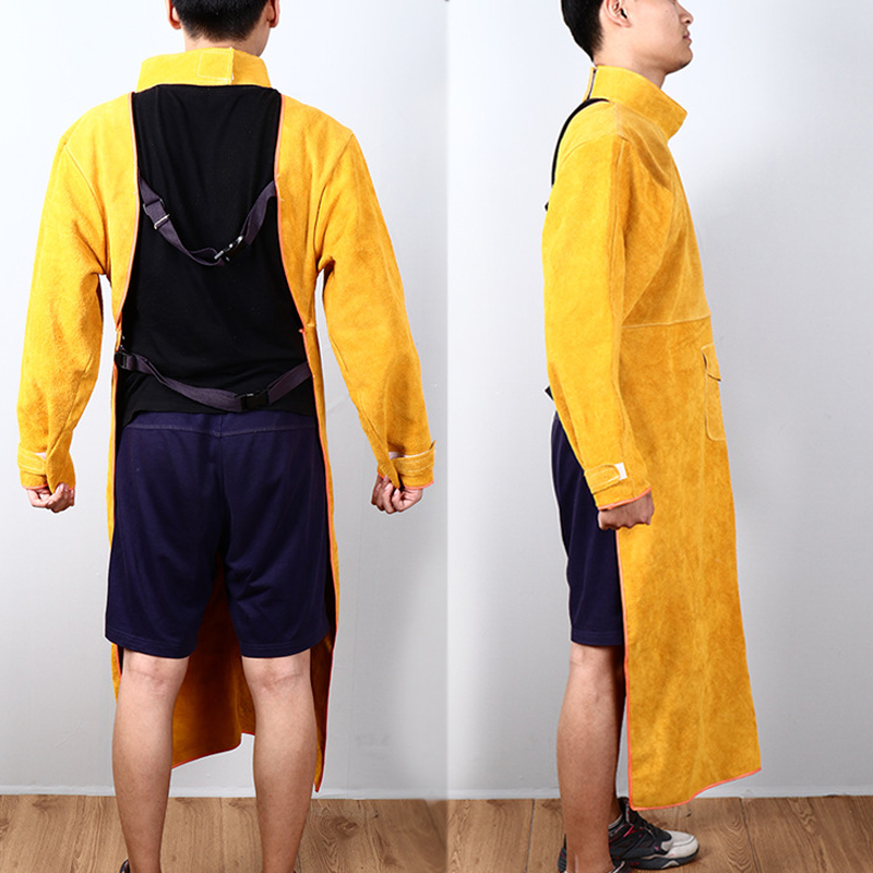 용접 보호 소가죽 용접 앞치마, 화상 방지 작업 안전  - Leatherwork Apron 리뷰 및 가격