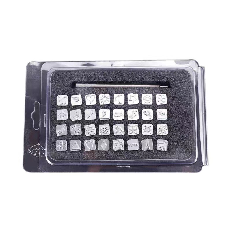 32 개/대 스틸 다이 금속 스탬핑 키트 펀치 도구 곤 - Leather Stamp Set 리뷰 및 가격