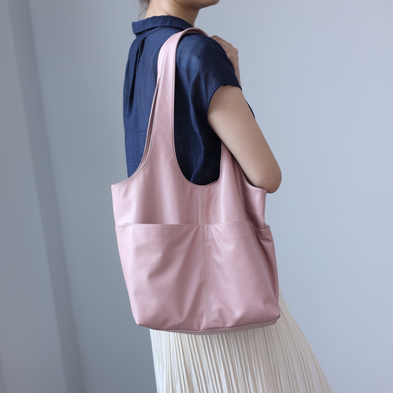 여성용 정품 가죽 대용량 소프트 토트백 소가죽 싱글 숄 - Leather Work Bag Women 리뷰 및 가격
