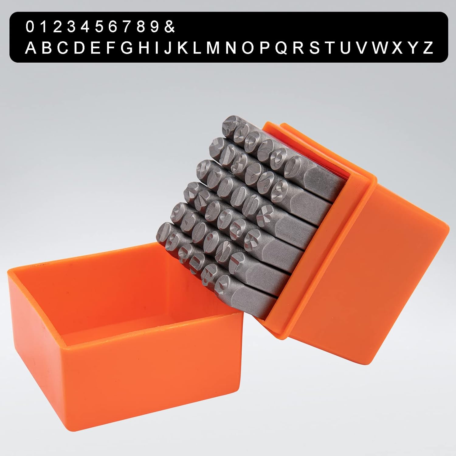 2-8mm 36개 알파벳 숫자 프린팅 펀치 스틸 레터  - Leather Stamp Set 리뷰 및 가격