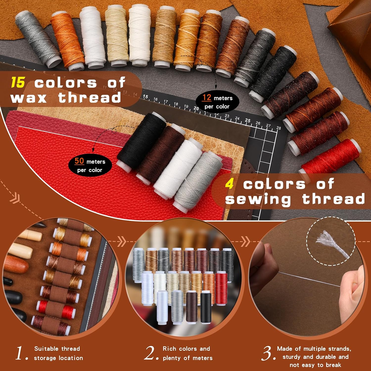 가죽 공예 도구 세트, 가죽 가공 키트, 맞춤형 핸드백 - Leatherwork Kit 리뷰 및 가격