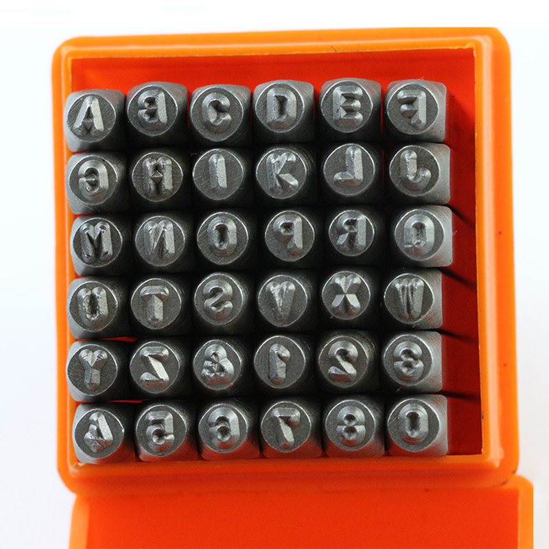 펀치 스테인레스 스틸 문자 번호 디자인 스탬프 펀치 세 - Leather Stamp Set 리뷰 및 가격