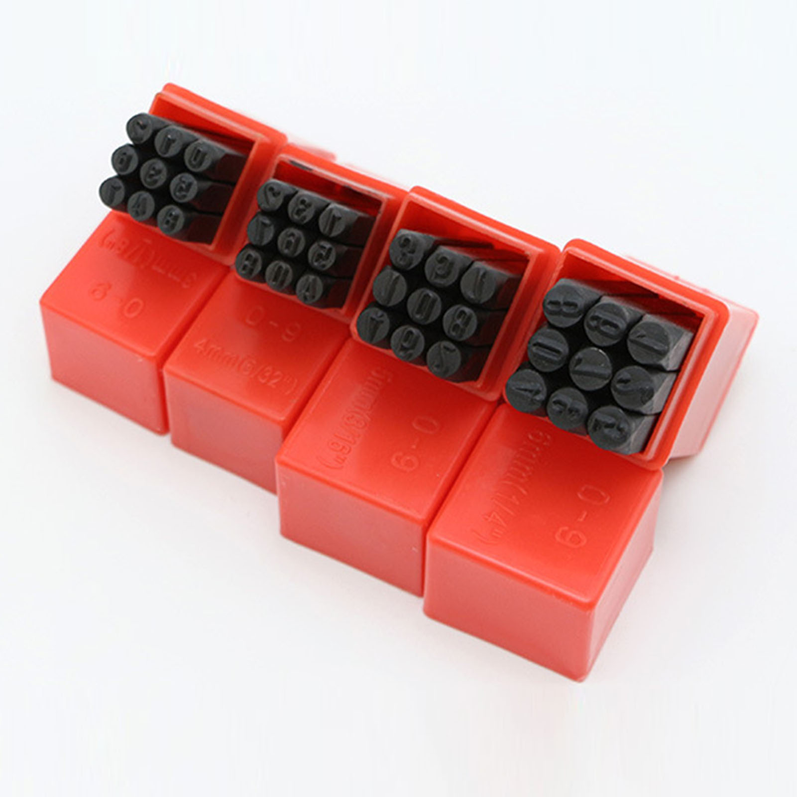 숫자 편지 스탬프 스틸 스탬프 스토리지 박스 펀치 세트 - Leather Stamp Set 리뷰 및 가격