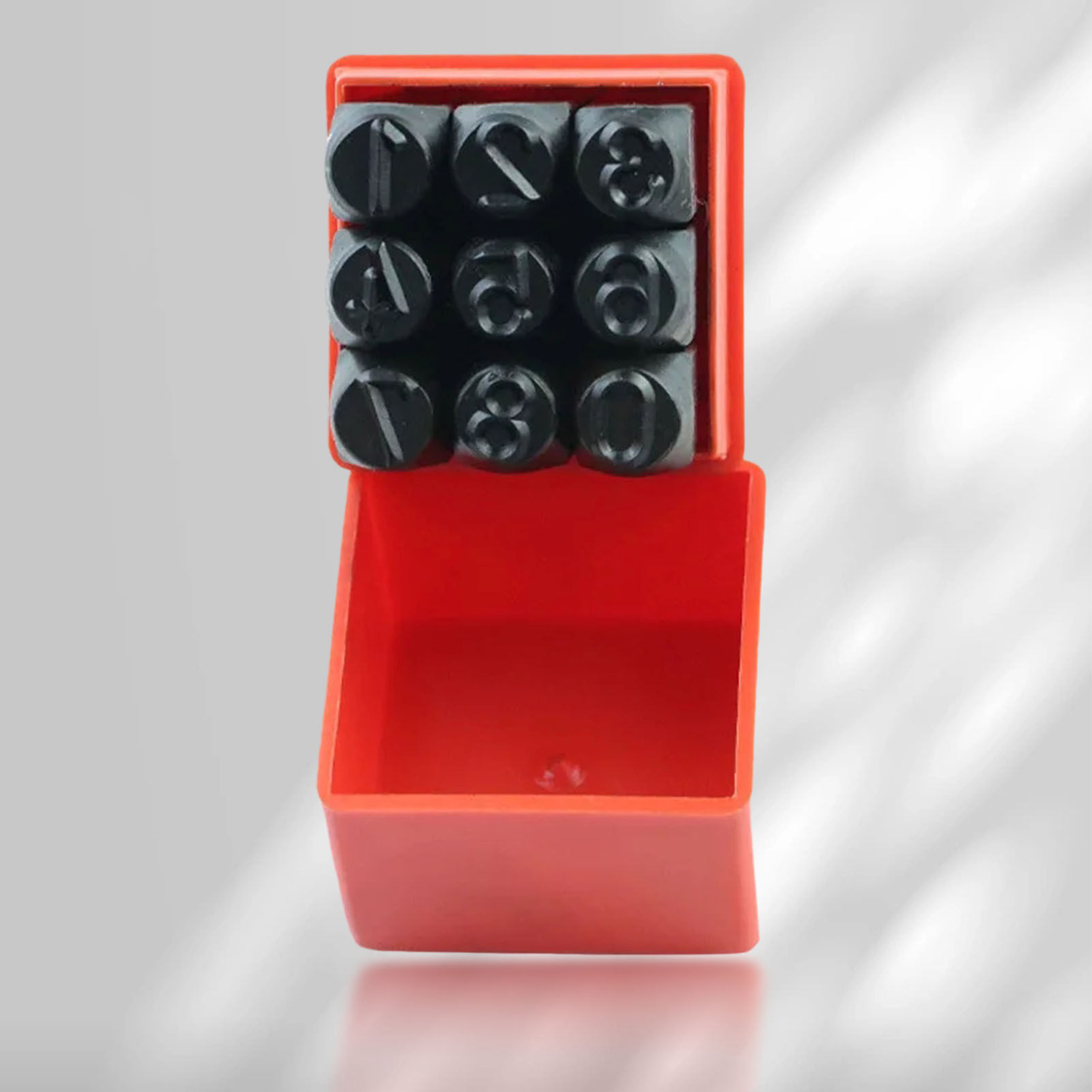 숫자 편지 스탬프 스틸 스탬프 스토리지 박스 펀치 세트 - Leather Stamp Set 리뷰 및 가격