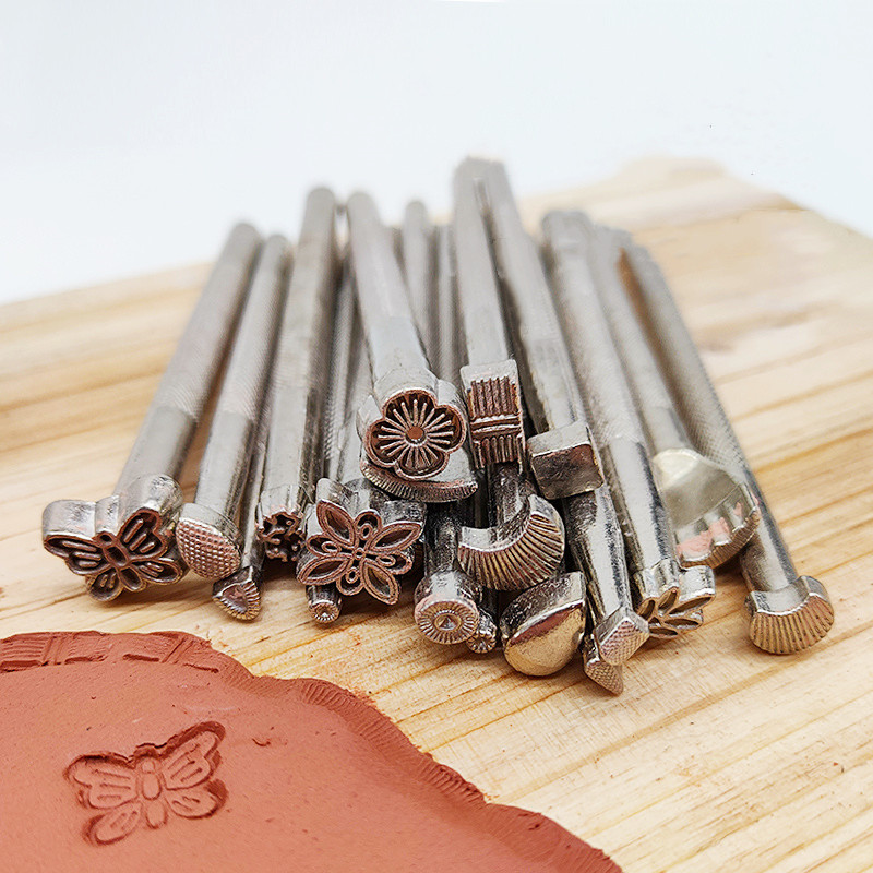 엠보싱 가죽 도구에 대 한 도자기 스탬프 스테인레스 스 - Leather Stamp Set 리뷰 및 가격