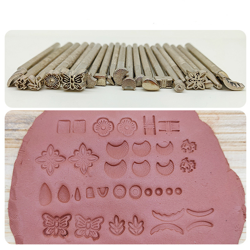 엠보싱 가죽 도구에 대 한 도자기 스탬프 스테인레스 스 - Leather Stamp Set 리뷰 및 가격