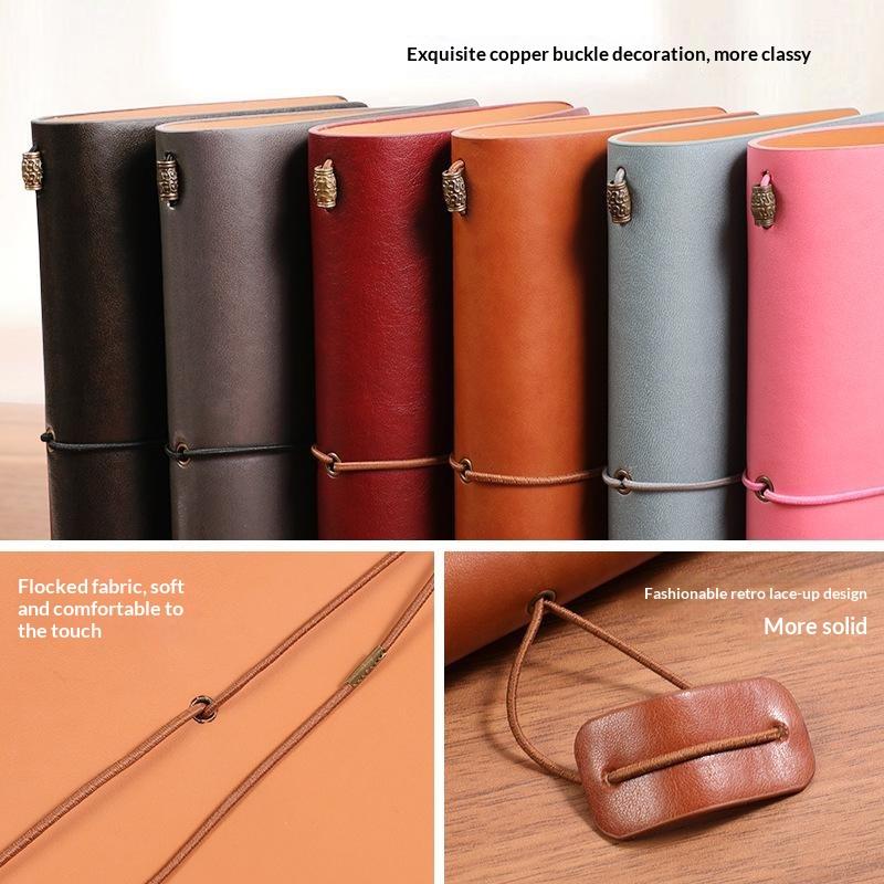 빈티지 PU 가죽 리필 가능 노트북 소프트 커버 루즈리 - Leatherwork Journal 리뷰 및 가격