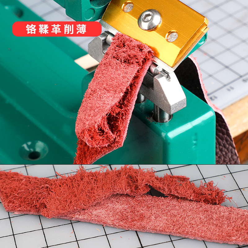 새로운 DIY 가죽 공예 스플리터 스키버 파링 필링 머 - Skiver Leather Thin 리뷰 및 가격