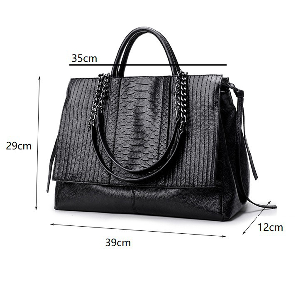 지퍼가 달린 우아한 토트백, 여성용 트렌디한 핸드백,  - Leather Work Bag Women 리뷰 및 가격