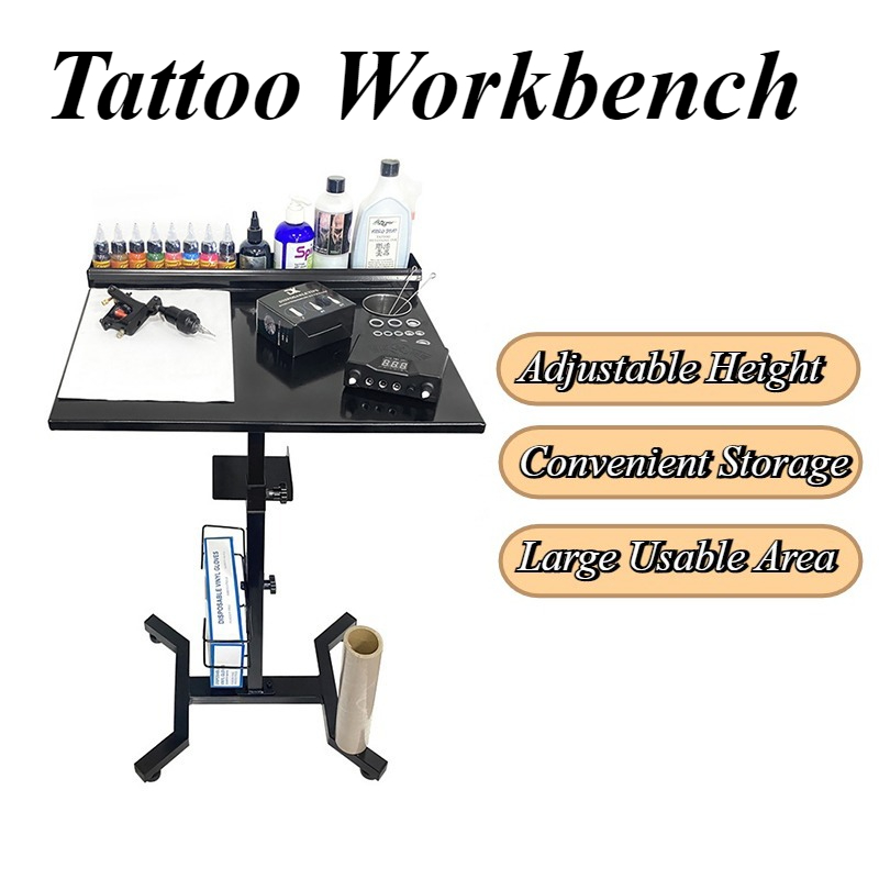 팔 타투 작업대 영구 메이크업 타투 스튜디오 오래 지속 - Leatherwork Tattoo 리뷰 및 가격