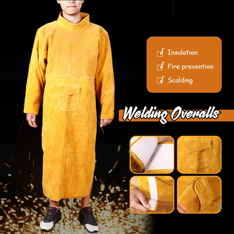 소가죽 가죽 화상 방지 작업 안전 앞치마 용접공 앞치마 - Leatherwork Apron 리뷰 및 가격
