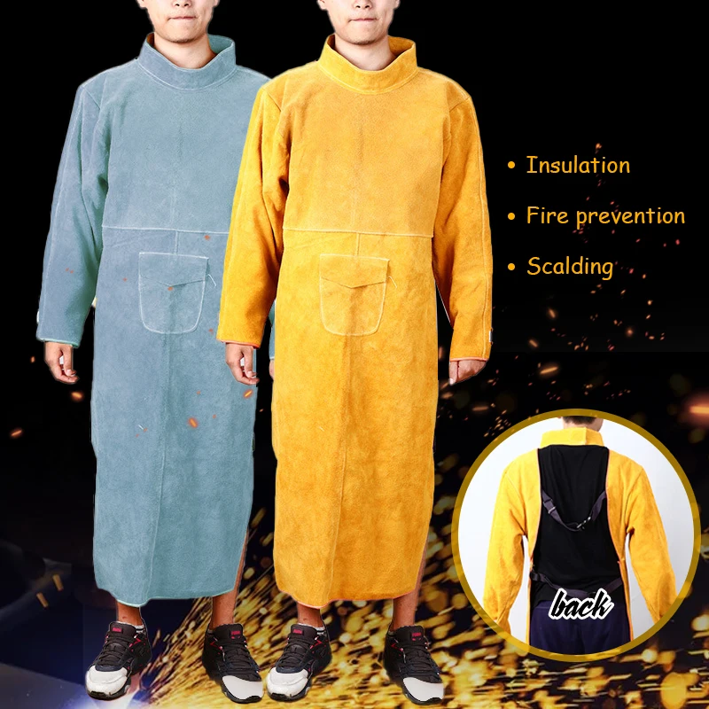 소가죽 가죽 화상 방지 작업 안전 앞치마 용접공 앞치마 - Leatherwork Apron 리뷰 및 가격