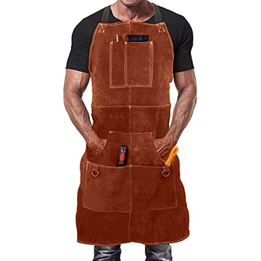 소가죽 산업용 내열성 및 내화성 앞치마, 가죽 작업 앞 - Leatherwork Apron 리뷰 및 가격